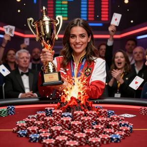 2024年扑克赛事的巅峰对决：数据狂潮与性别革命的双重奏